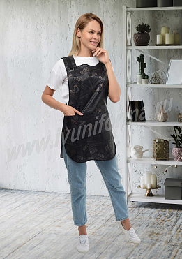 Фартук для парикмахера женский арт. УН-04-48-ТАФ